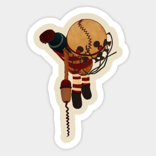 Big Daddy Bouncer Doll Sticker